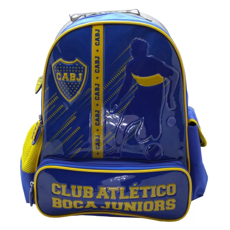Mochila Escolar Cresko 2026 Boca Juniors 16" Art.BO196
